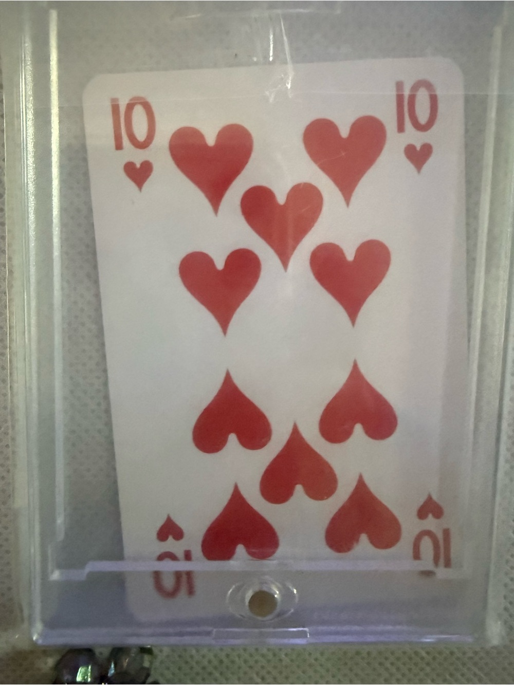 Louis Vuitton Exclusive Paris Edition 10 of Hearts Playing Card with COA